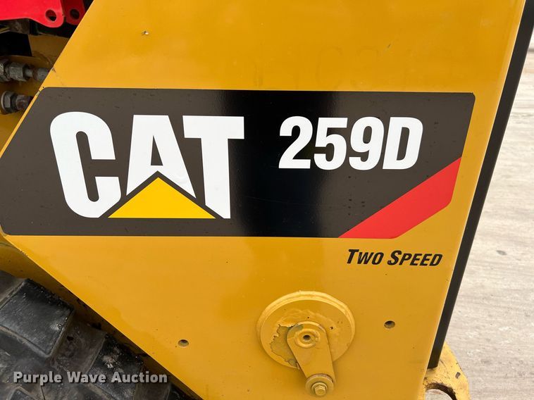 image for item MH9928 2018 Caterpillar 259D  tracked skid steer loader