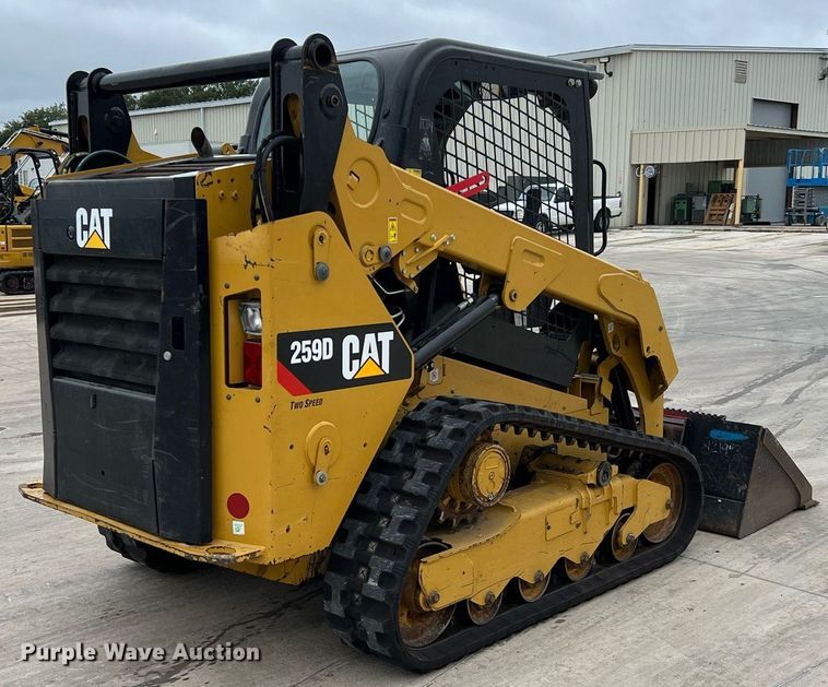 image for item MH9929 2019 Caterpillar 259D  tracked skid steer loader