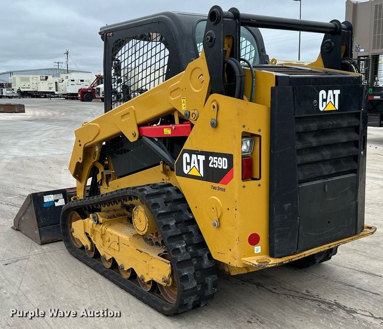 image for item MH9929 2019 Caterpillar 259D  tracked skid steer loader