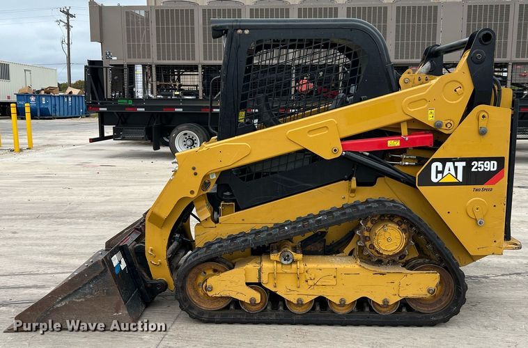 image for item MH9929 2019 Caterpillar 259D  tracked skid steer loader