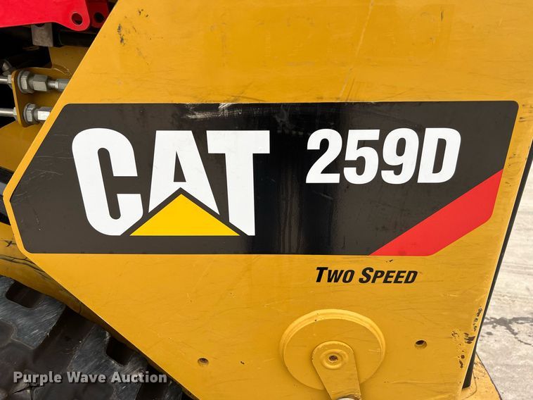 image for item MH9929 2019 Caterpillar 259D  tracked skid steer loader