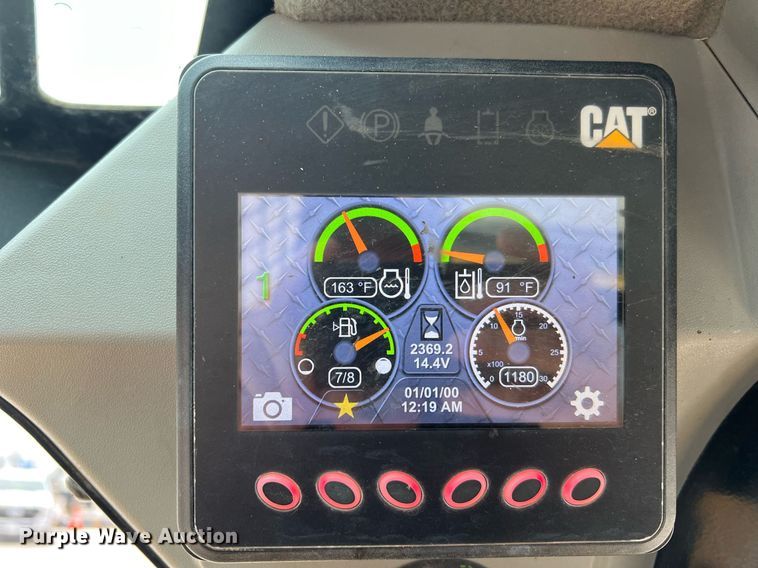 image for item MH9929 2019 Caterpillar 259D  tracked skid steer loader