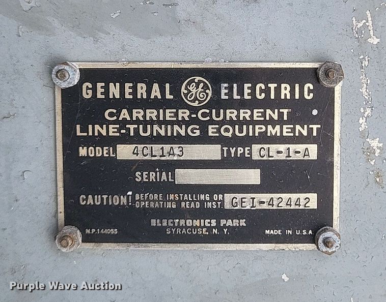 image for item MI9830 1976 L.I. Metal PET 2015F  gas reclaimer