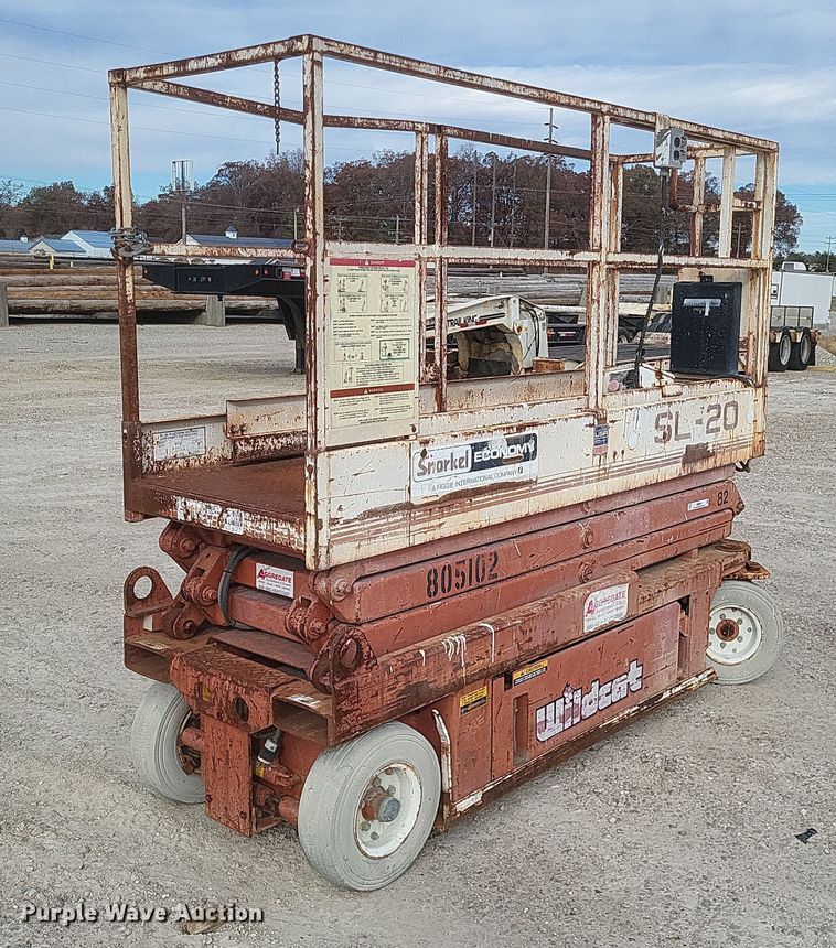 image for item MI9840 Snorkel SL-20  scissor lift