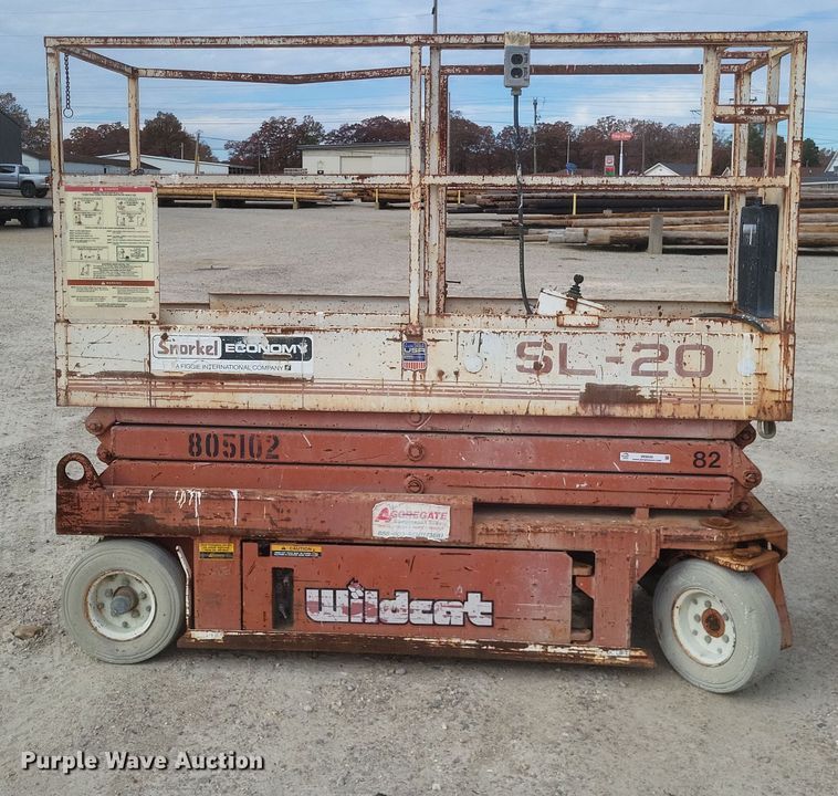 image for item MI9840 Snorkel SL-20  scissor lift