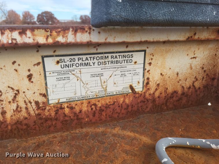 image for item MI9840 Snorkel SL-20  scissor lift