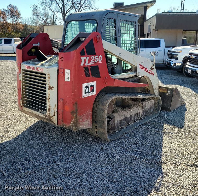 image for item MJ9526 2012 Takeuchi TL250  tracked skid steer loader