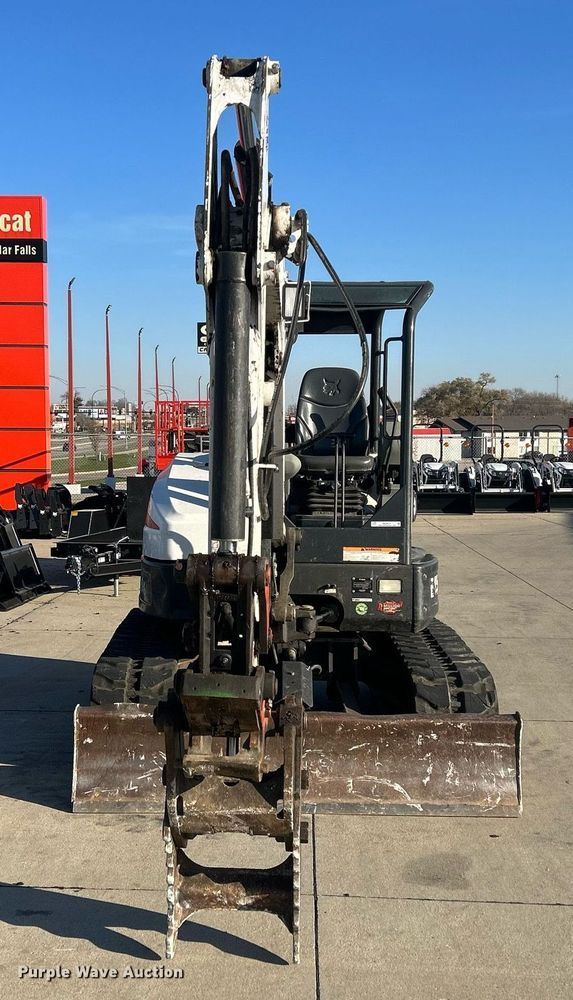 image for item MO9076 2017 Bobcat E45  mini excavator