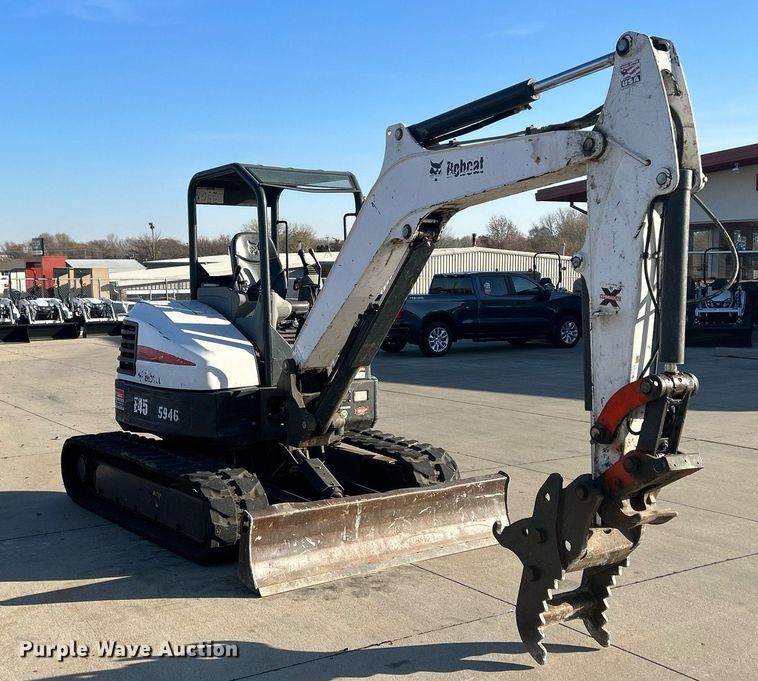 image for item MO9076 2017 Bobcat E45  mini excavator