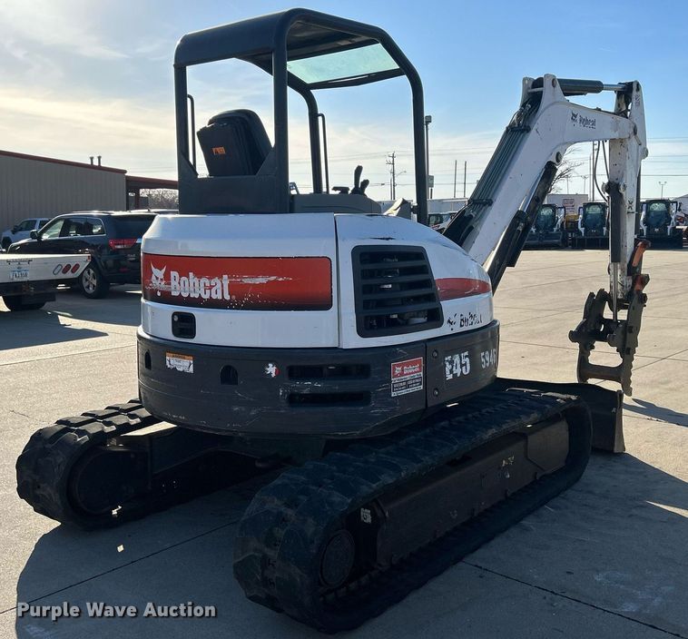 image for item MO9076 2017 Bobcat E45  mini excavator