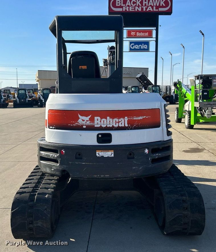 image for item MO9076 2017 Bobcat E45  mini excavator