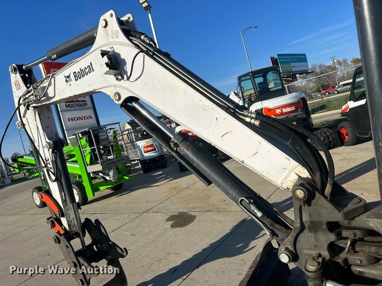 image for item MO9076 2017 Bobcat E45  mini excavator