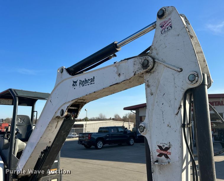 image for item MO9076 2017 Bobcat E45  mini excavator
