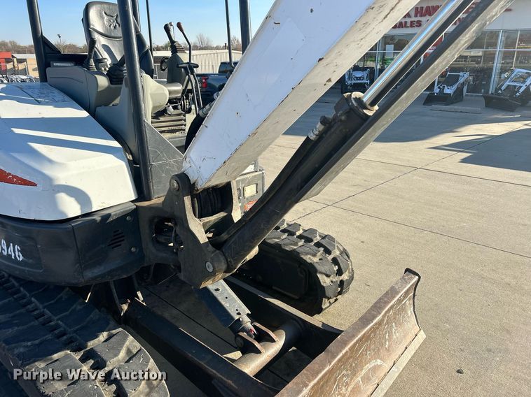 image for item MO9076 2017 Bobcat E45  mini excavator