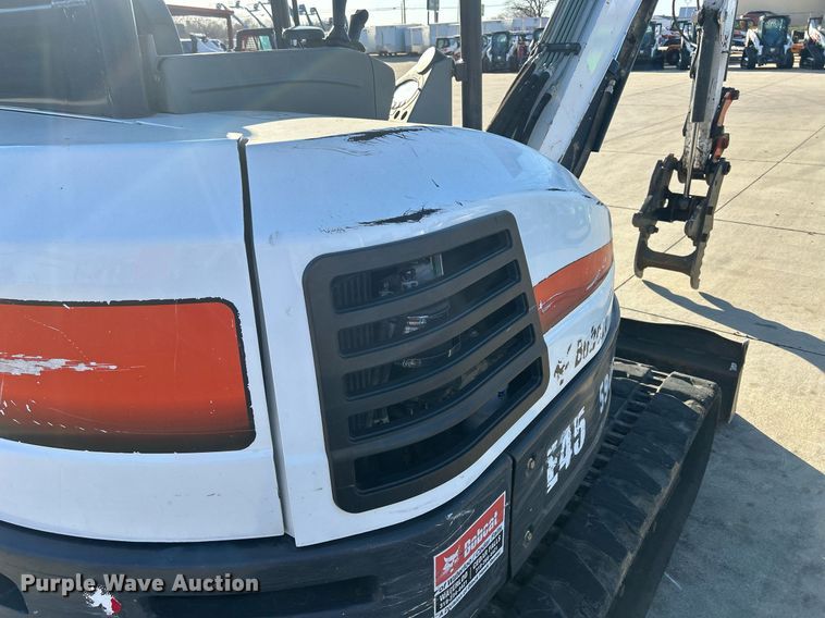 image for item MO9076 2017 Bobcat E45  mini excavator