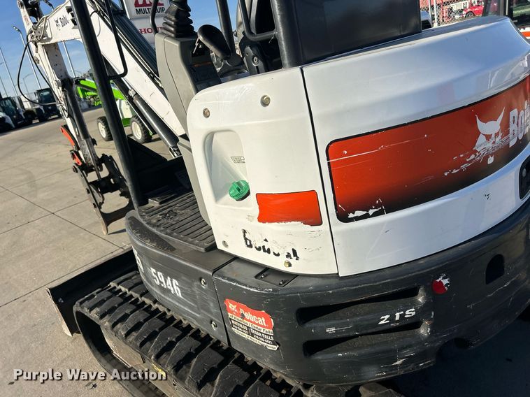 image for item MO9076 2017 Bobcat E45  mini excavator