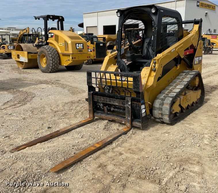 image for item NA9706 2019 Caterpillar  259D tracked skid steer loader
