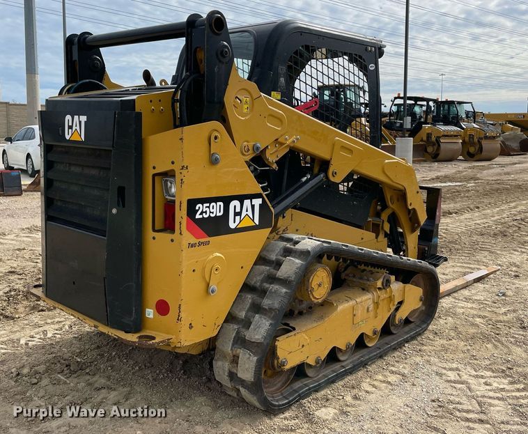 image for item NA9706 2019 Caterpillar  259D tracked skid steer loader