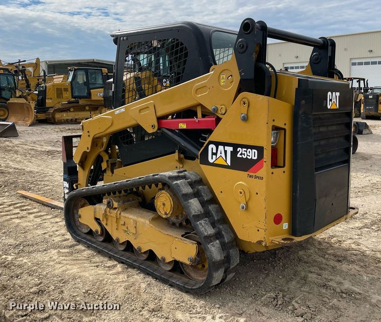 image for item NA9706 2019 Caterpillar  259D tracked skid steer loader
