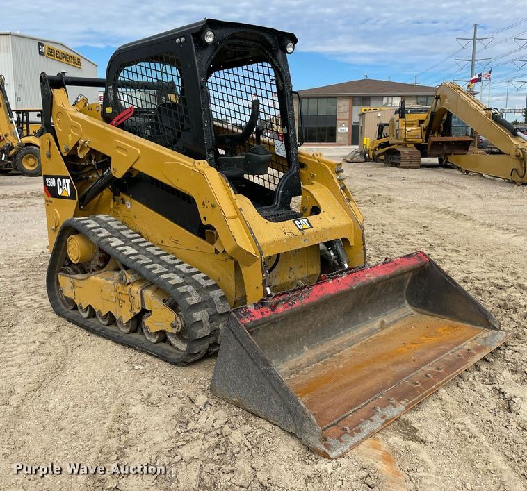 image for item NA9707 2019 Caterpillar 259D  skid steer loader