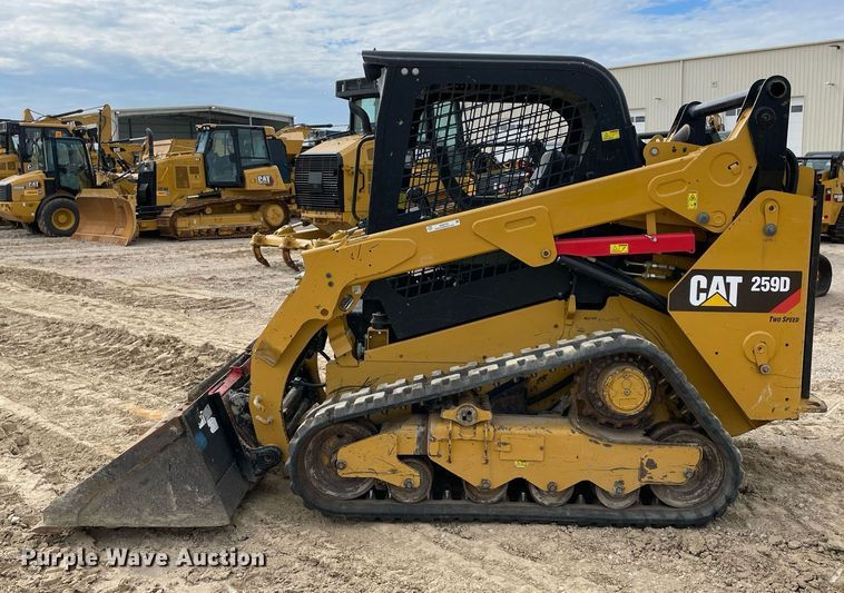 image for item NA9707 2019 Caterpillar 259D  skid steer loader