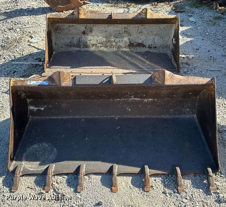 image for item NM9037 (2) Skid steer buckets