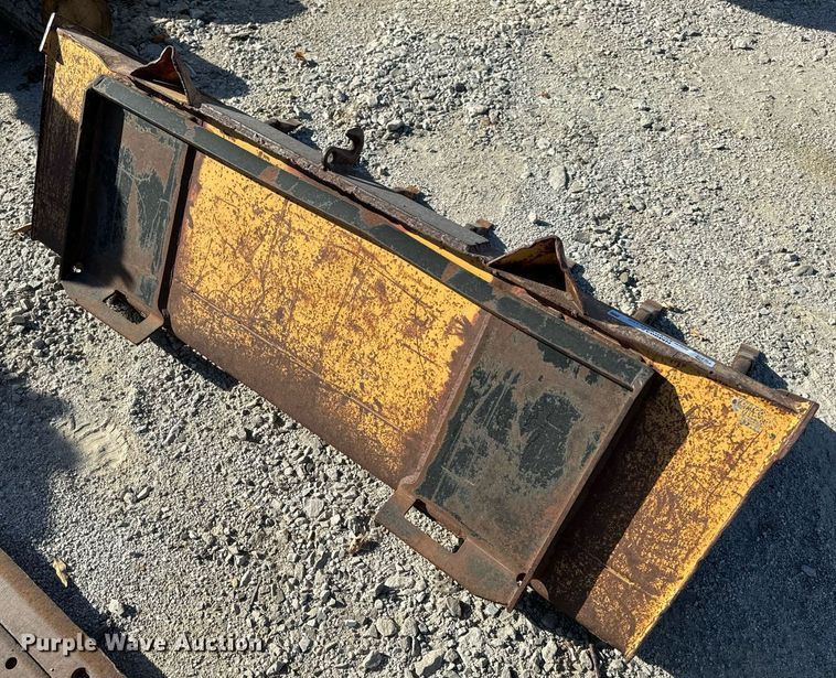 image for item NM9037 (2) Skid steer buckets