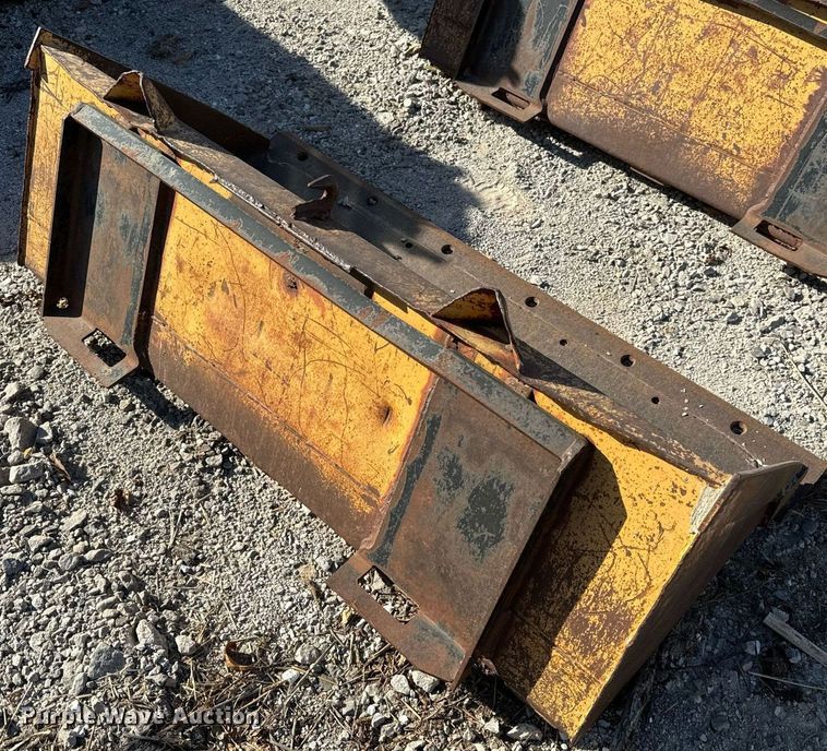 image for item NM9037 (2) Skid steer buckets