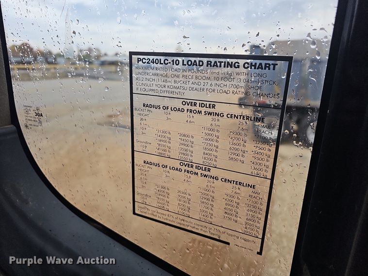 image for item NP9101 2014 Komatsu PC240LC-10  excavator