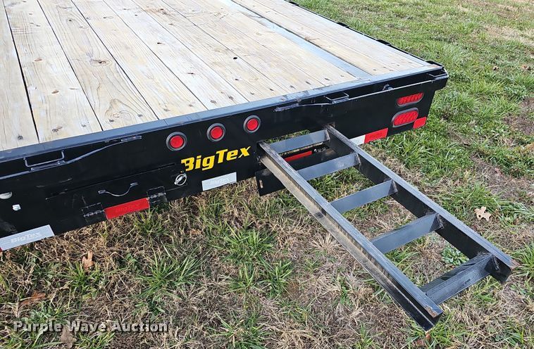 image for item NP9233 2023 Big Tex 14GN 40  equipment trailer