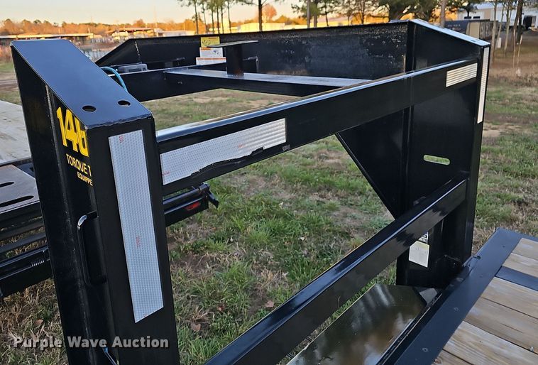 image for item NP9233 2023 Big Tex 14GN 40  equipment trailer