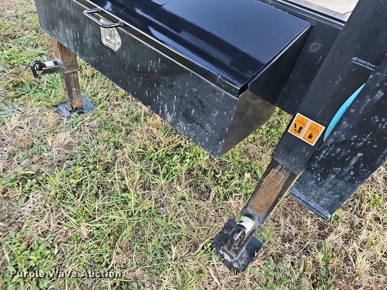 image for item NP9233 2023 Big Tex 14GN 40  equipment trailer