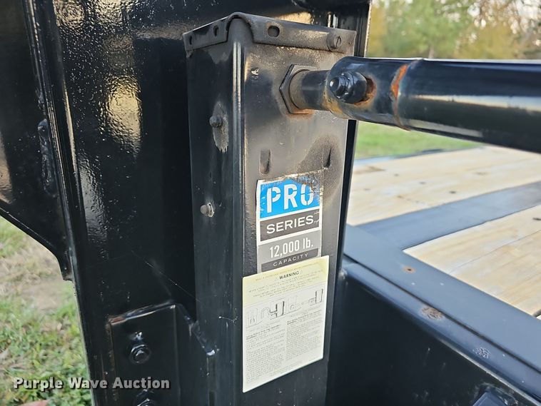 image for item NP9233 2023 Big Tex 14GN 40  equipment trailer