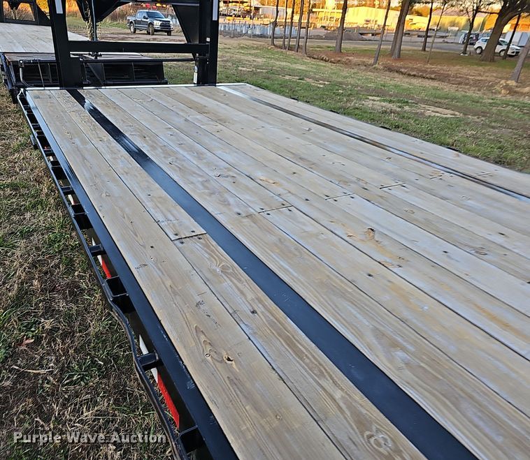 image for item NP9233 2023 Big Tex 14GN 40  equipment trailer