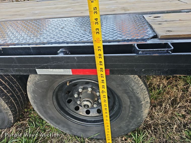 image for item NP9233 2023 Big Tex 14GN 40  equipment trailer