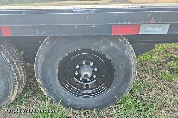 image for item NP9233 2023 Big Tex 14GN 40  equipment trailer