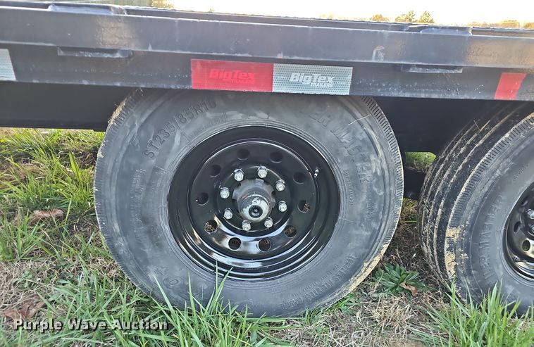 image for item NP9233 2023 Big Tex 14GN 40  equipment trailer