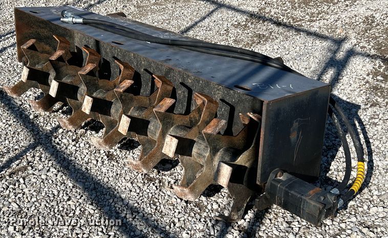 image for item NR9324 72" W skid steer tiller