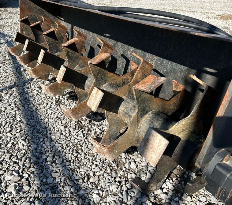 image for item NR9324 72" W skid steer tiller