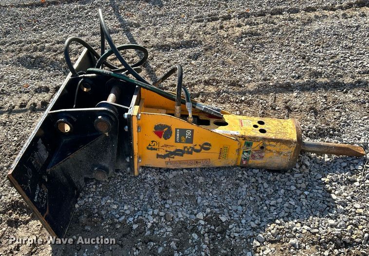 image for item NR9325 Indeco HP750  skid steer breaker