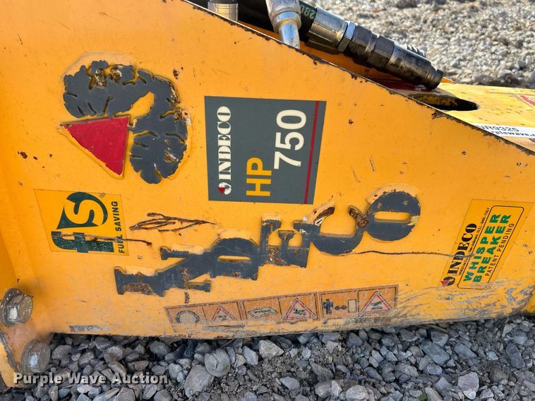 image for item NR9325 Indeco HP750  skid steer breaker