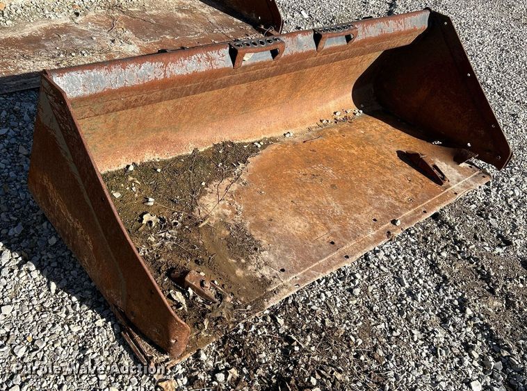 image for item NR9326 (2) Bobcat 79" W skid steer buckets