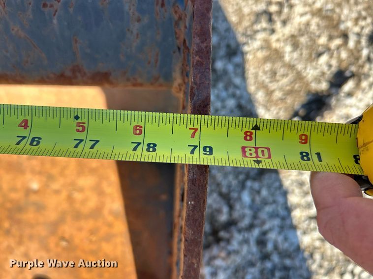 image for item NR9326 (2) Bobcat 79" W skid steer buckets