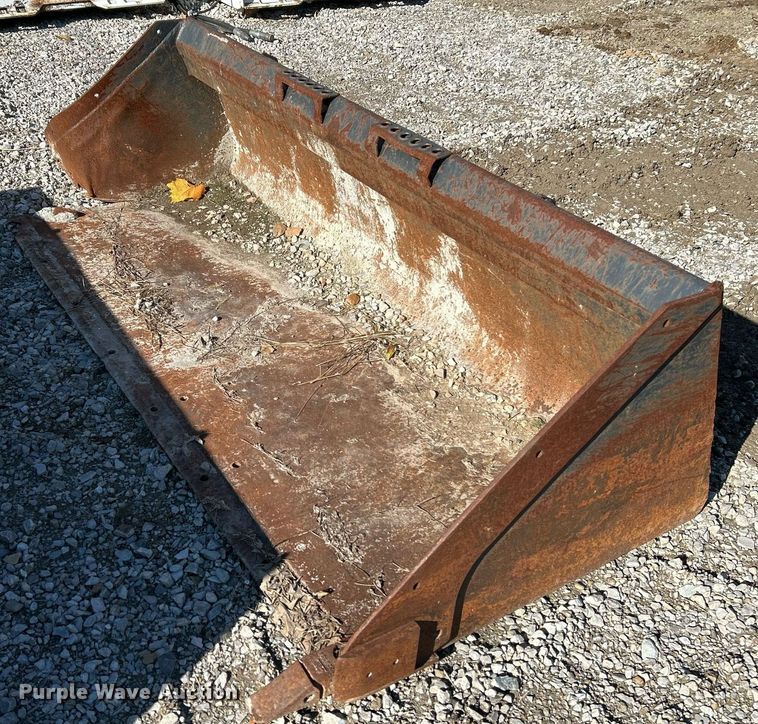 image for item NR9326 (2) Bobcat 79" W skid steer buckets