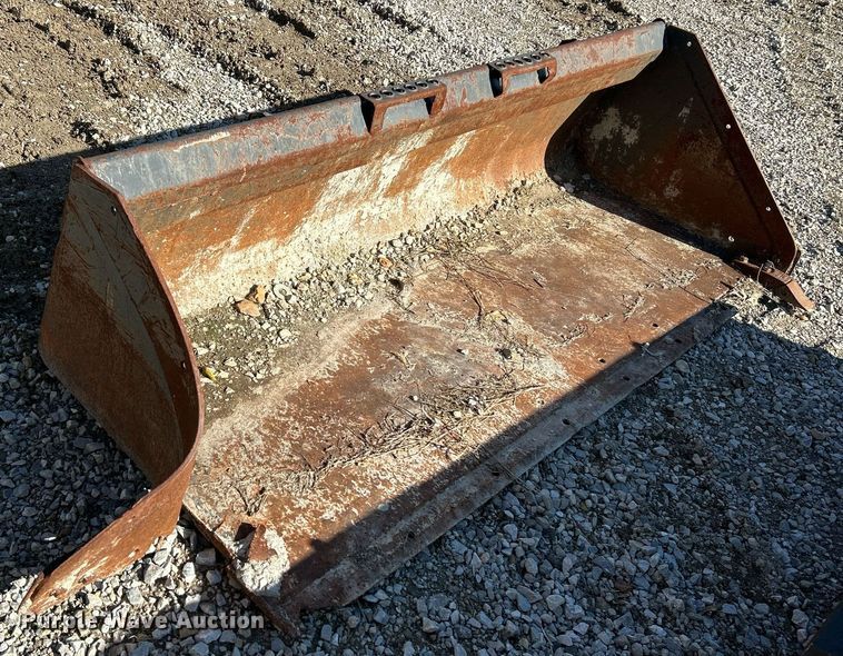image for item NR9326 (2) Bobcat 79" W skid steer buckets