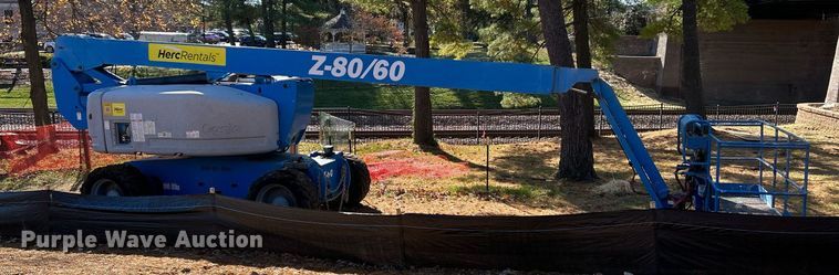 image for item NR9357 2014 Genie Z-80/60  boom lift
