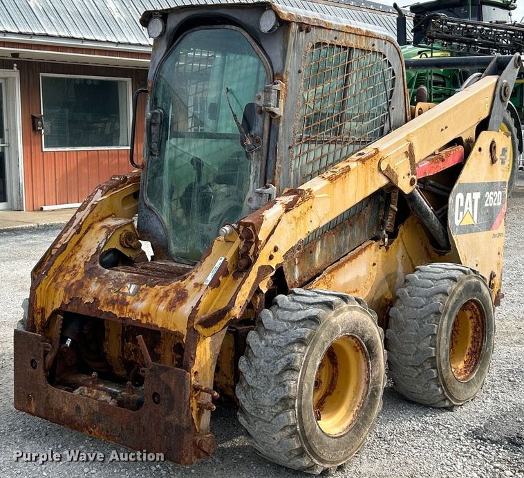 image for item NR9396 2014 Caterpillar 262D  skid steer loader