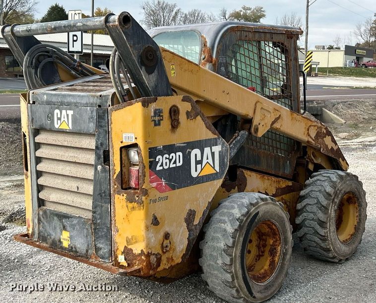image for item NR9396 2014 Caterpillar 262D  skid steer loader