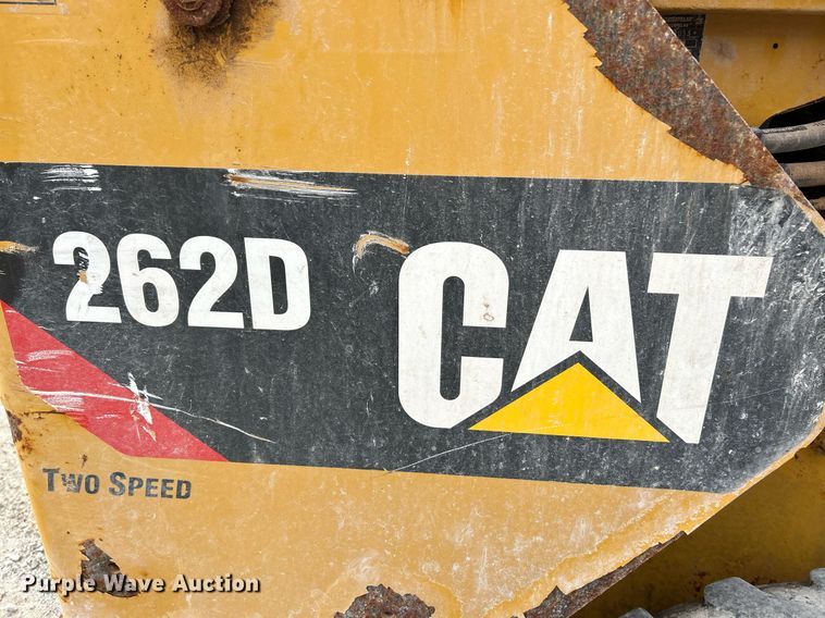 image for item NR9396 2014 Caterpillar 262D  skid steer loader