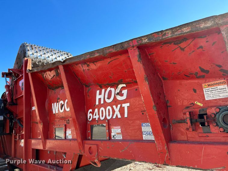 image for item NR9410 2019 Morbark Wood Hog 6400XT  horizontal grinder